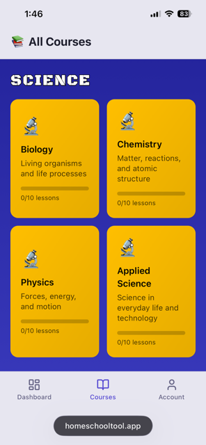 Full Texas curriculum